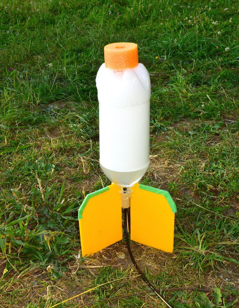 How to Make a Squeeze Bottle Rocket
